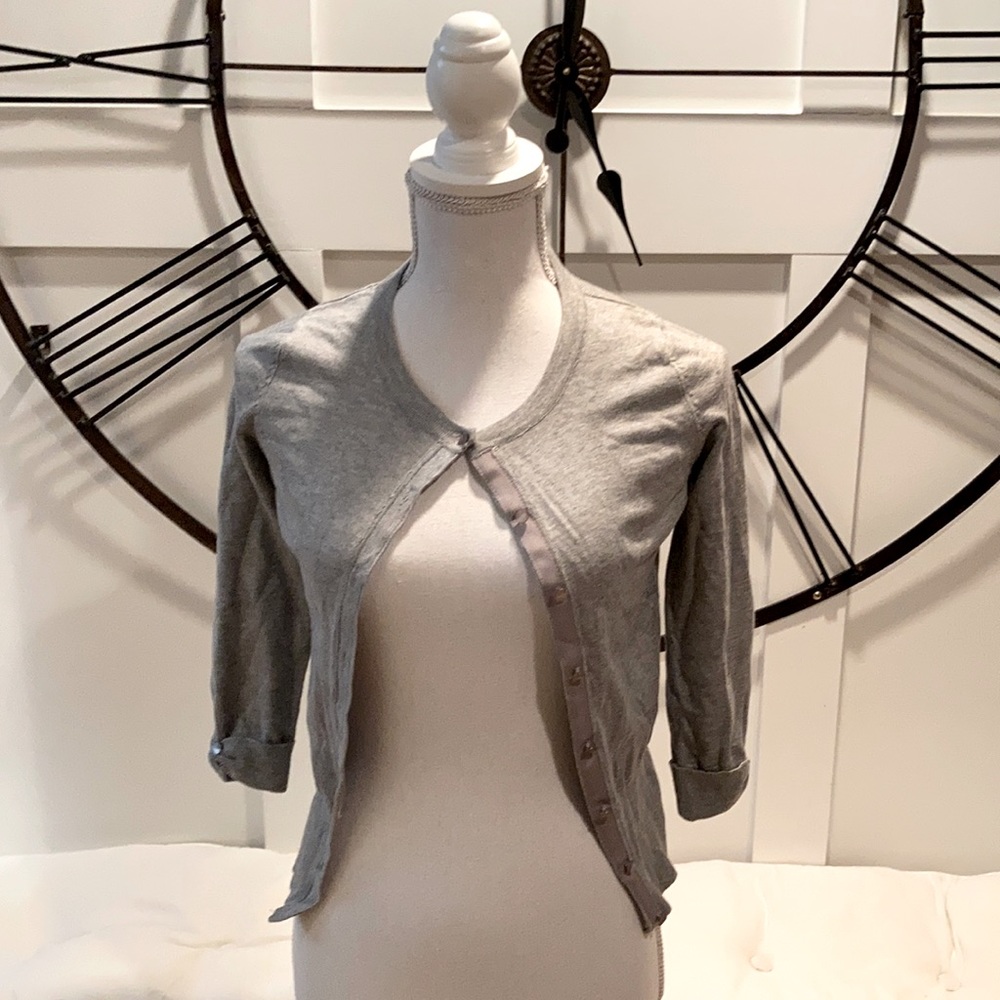 Grey Cardigan